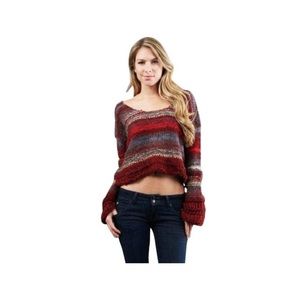 Free People Women's Cropped Limbo Sweater